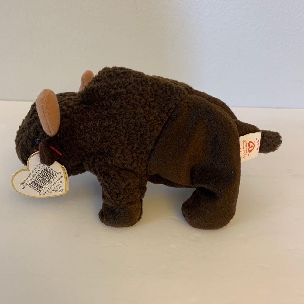 VTG ROAM the Buffalo Beanie Baby Retired Mint Rate Like New